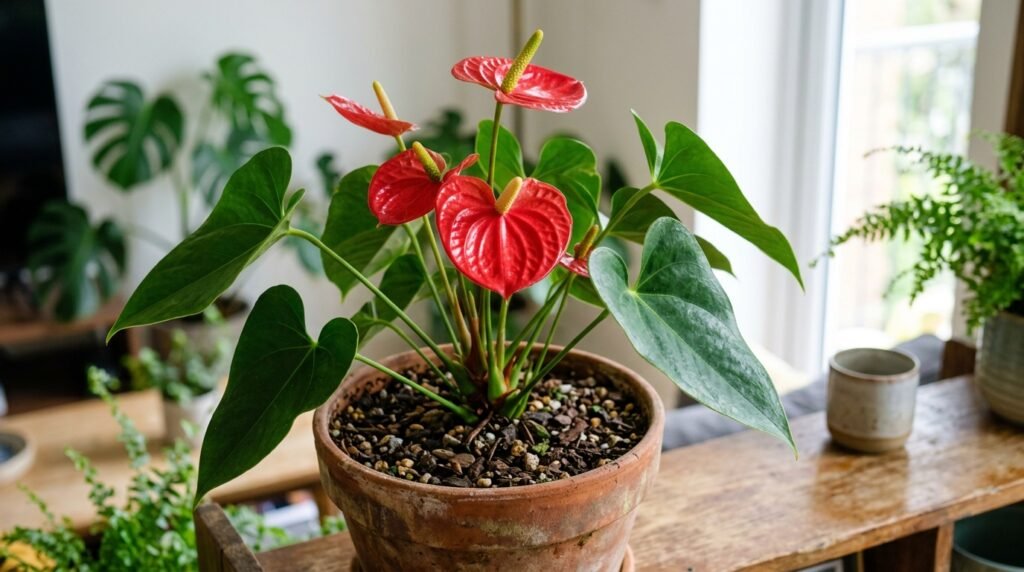 25 Indoor Plants That Will Instantly Brighten Your Home Anthurium image generation 202607051209