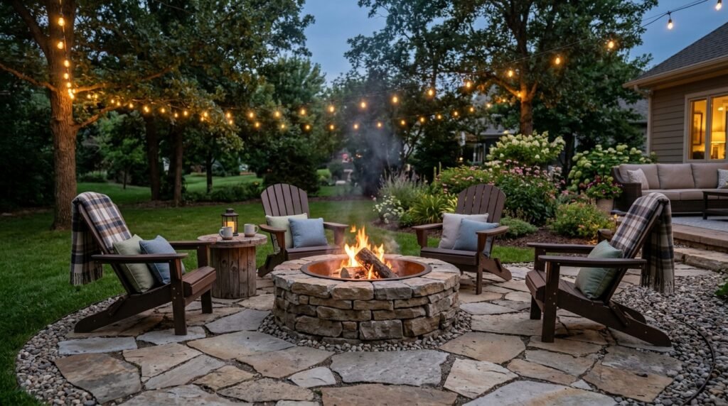 25 Garden Design Ideas to Transform Your Backyard Build Fire Pit Area 202607071941