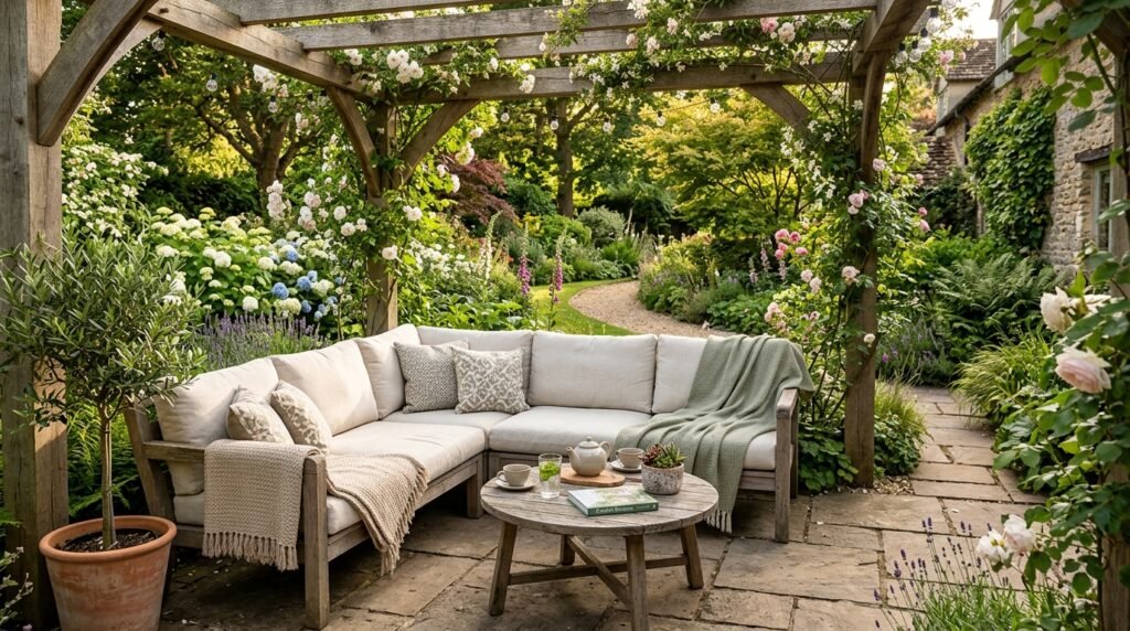 25 Garden Design Ideas to Transform Your Backyard Generate garden seating image 202607071937