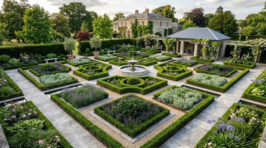 25 Flower Garden Ideas That Will Brighten Your Yard Geometric Garden Design 202607051141