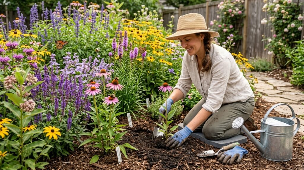 25 Garden Design Ideas to Transform Your Backyard Plant pollinator friendly garden 202607071934