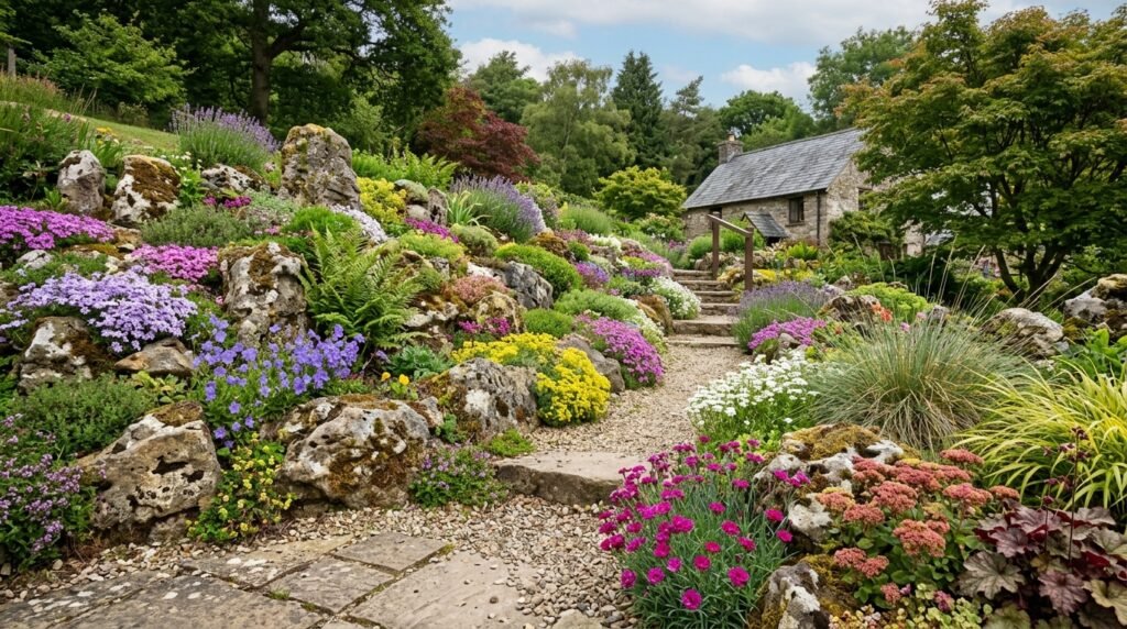 25 Flower Garden Ideas That Will Brighten Your Yard Rock and Flower Garden image 202607051128