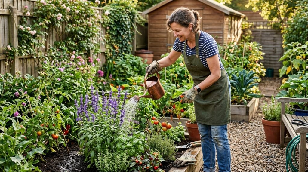 How to Grow a Thriving Vegetable Garden at Home 2026 Watering and Maintenance image 202607051153