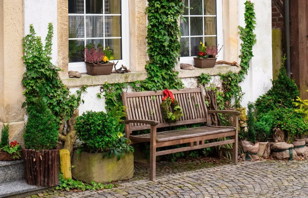 25 Easy DIY Garden Projects to Transform Your Yard imgi 2 bench 6919896 1280