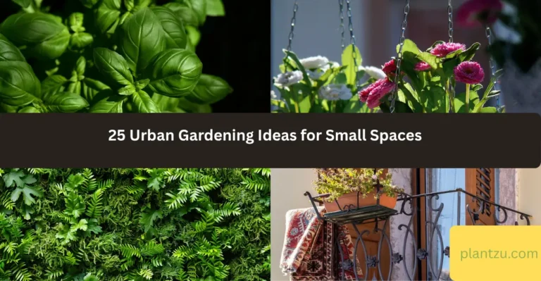 25 Urban Gardening Ideas for Small Spaces