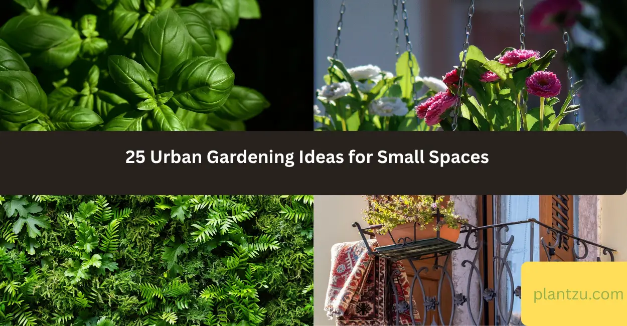 25 Urban Gardening Ideas for Small Spaces