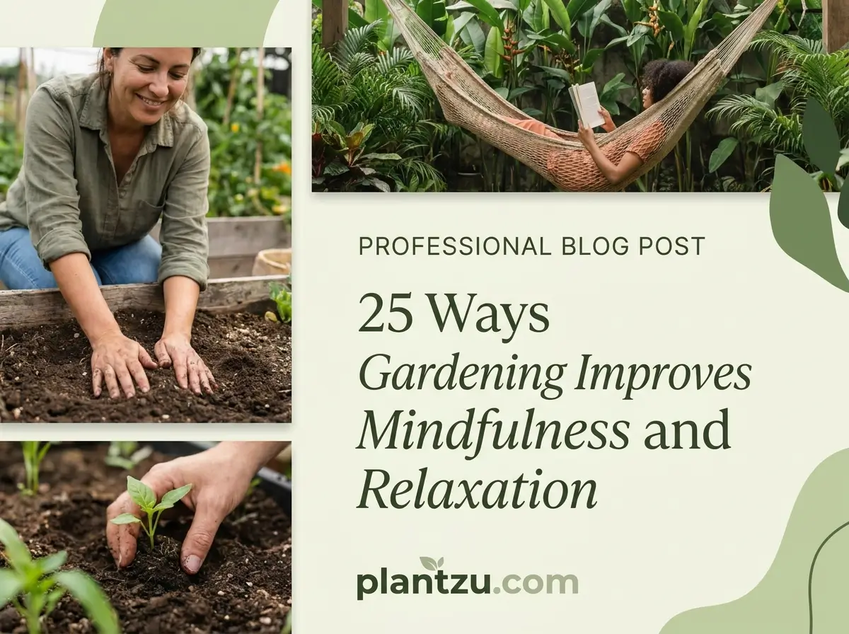 25 Ways Gardening Improves Mindfulness and Relaxation