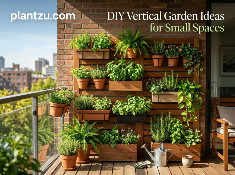 DIY Vertical Garden Ideas for Small Spaces