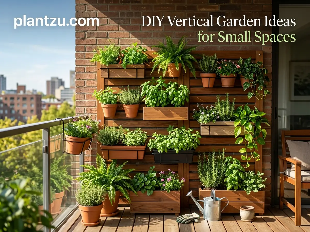DIY Vertical Garden Ideas for Small Spaces