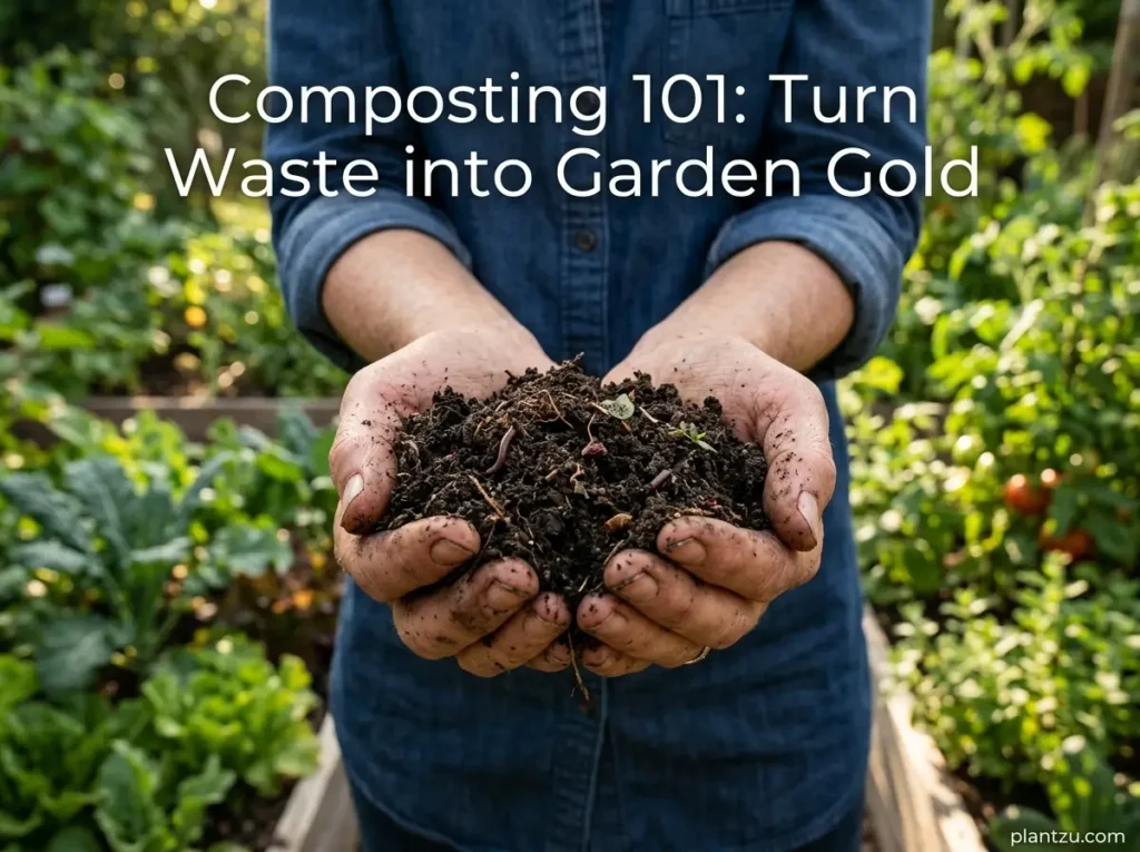 Hands holding compost in garden 202605302140