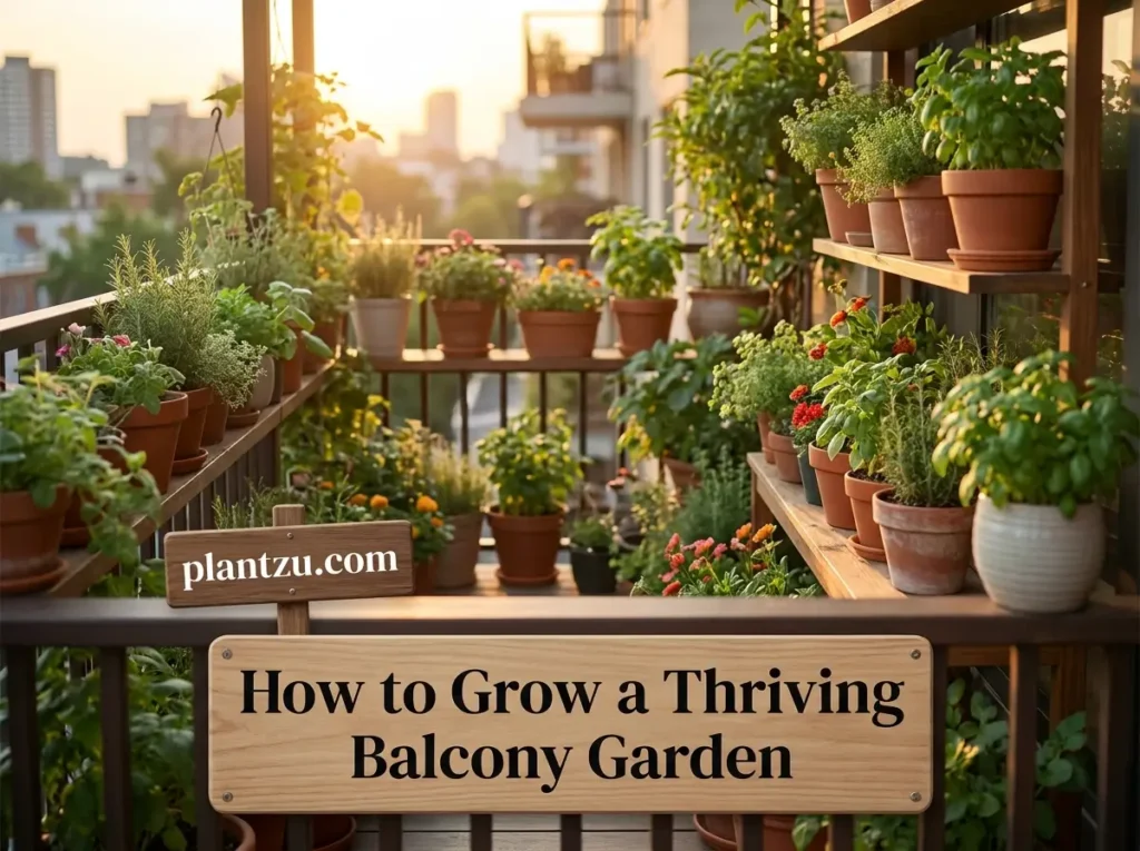 How to Grow a Thriving Balcony Garden