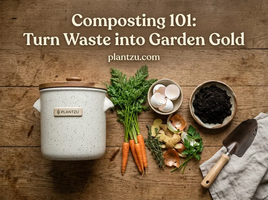 Kitchen compost bin with scraps 202605302140