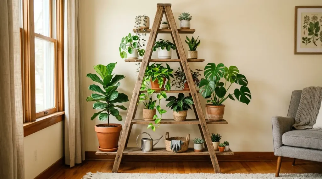 Ladder Plant Stand 202605120029