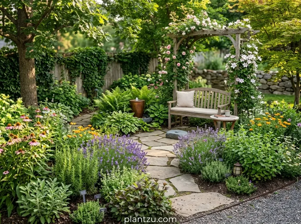 Backyard healing garden plants 202606061237