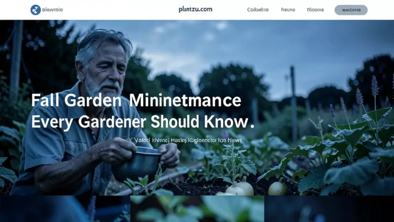 Fall Garden Maintenance Hacks Every Gardener Should Know