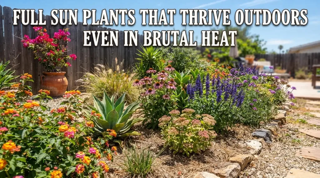 Full Sun Plants That Thrive Outdoors Even in Brutal Heat