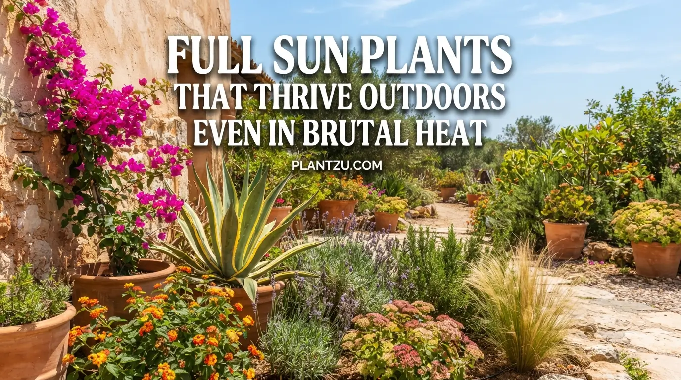 Full Sun Plants That Thrive Outdoors Even in Brutal Heat