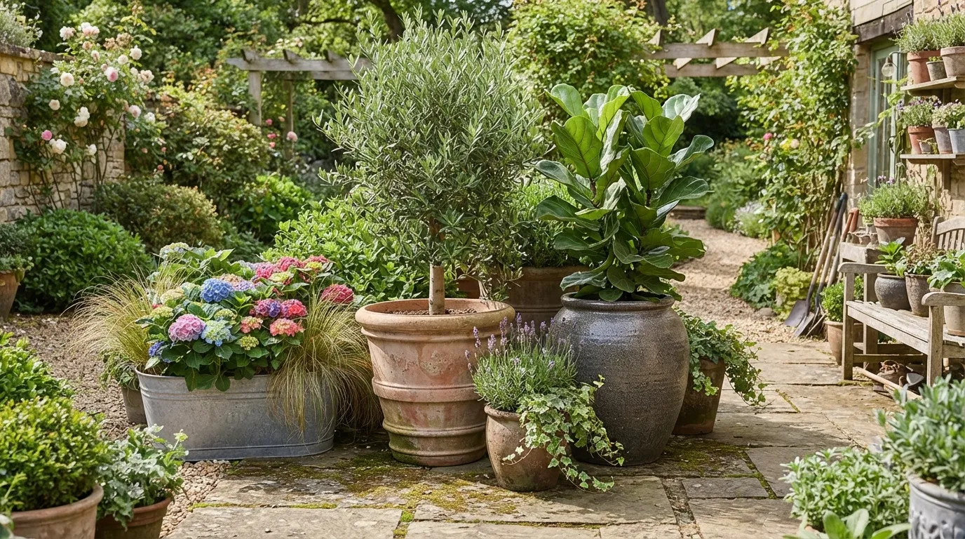 Large Outdoor Potted Plants for Containers