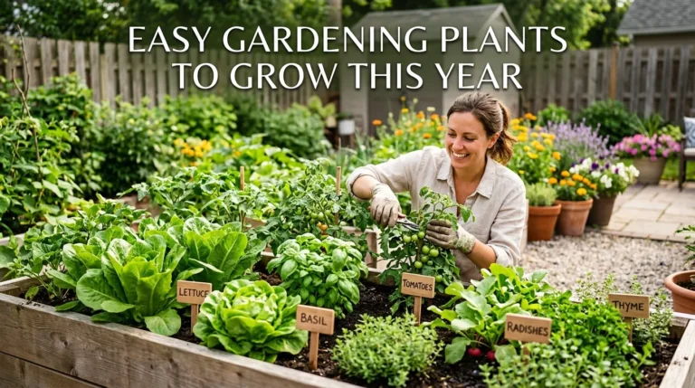 Easy Gardening Plants to Grow This Year