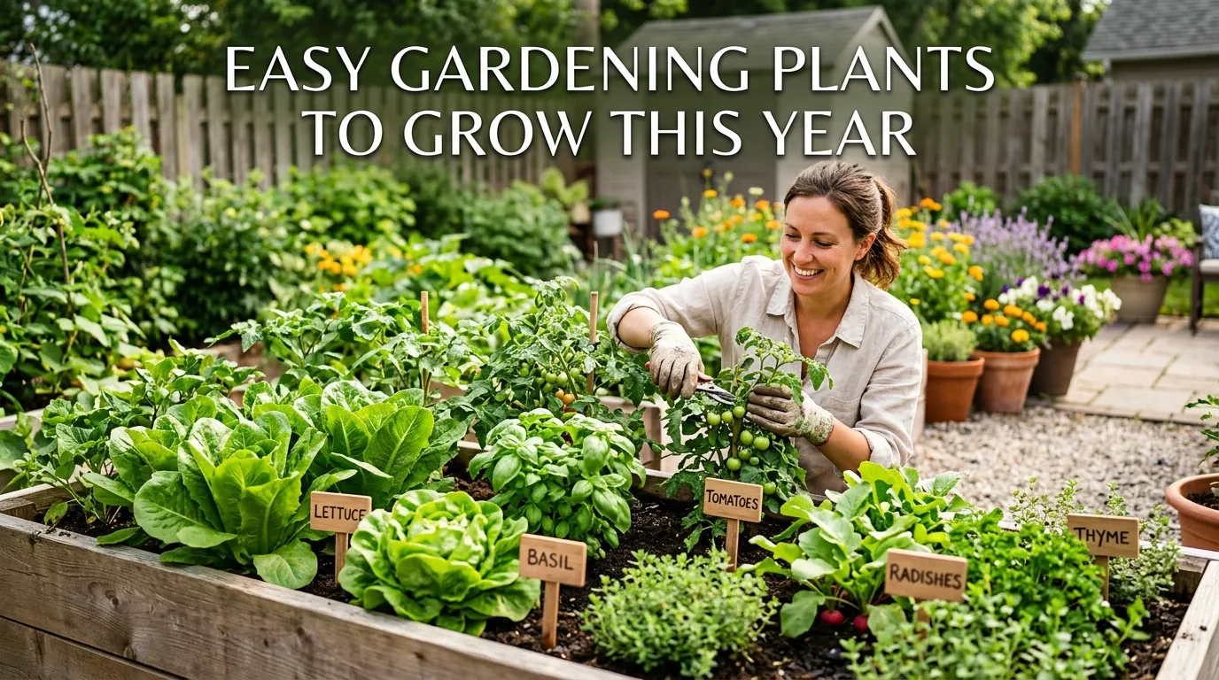 Easy Gardening Plants to Grow This Year
