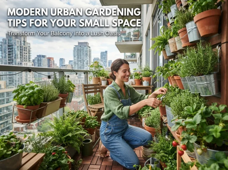 Modern Urban Gardening Tips