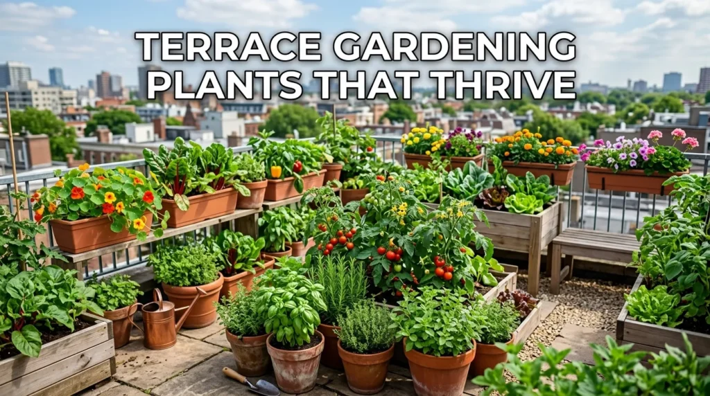 Terrace Gardening Plants That Thrive