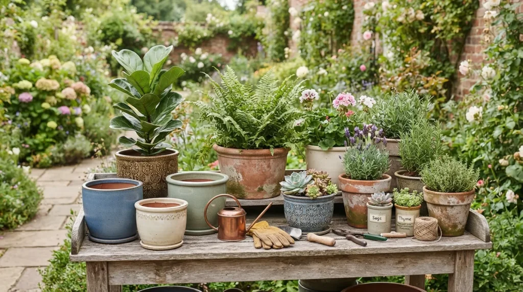 Stylish Ceramic and Terracotta