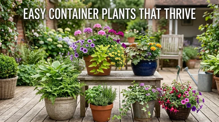 Easy Container Plants That Thrive