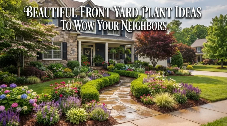 Beautiful Front Yard Plant Ideas to Wow Your Neighbors