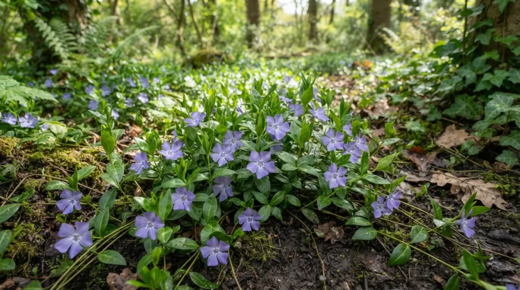 22 Low Maintenance Outdoor Plants That Thrive on Neglect Vinca minor