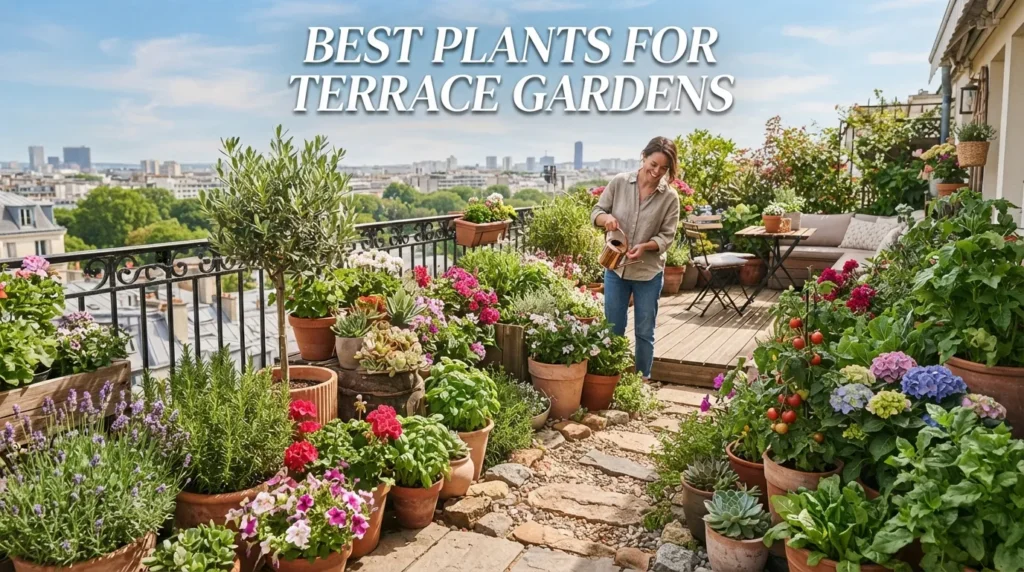 Best Plants for Terrace Gardens