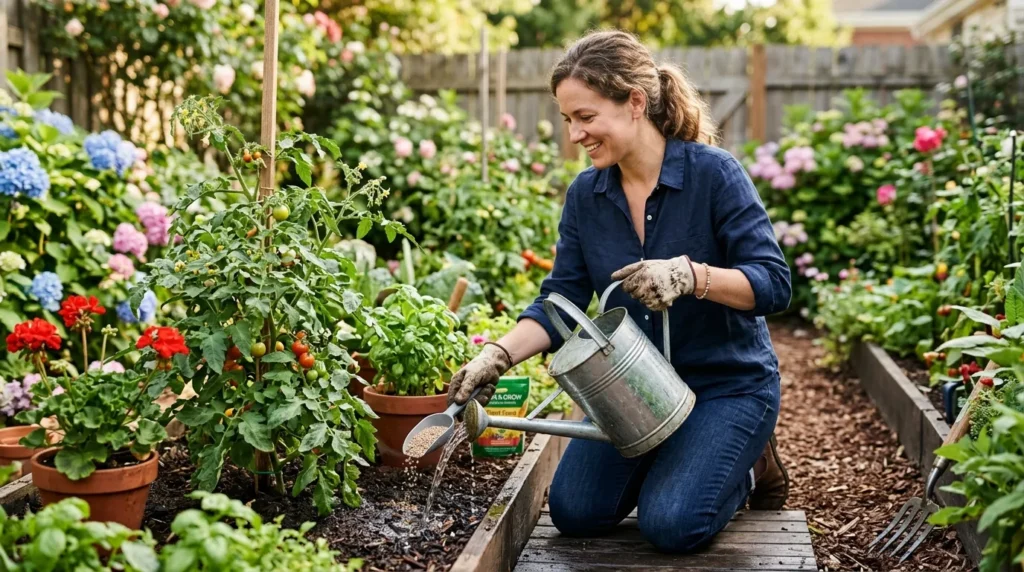 Watering and Feeding Your Plants