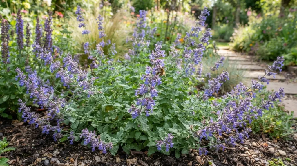 22 Low Maintenance Outdoor Plants That Thrive on Neglect Catmint