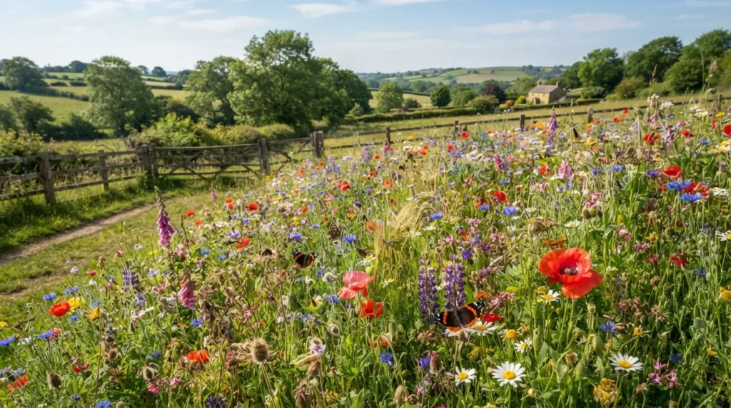 6 Easy Outdoor Flower Gardens plans You Can Plant This Weekend The Scatter-and-Wait Wildflower Patch