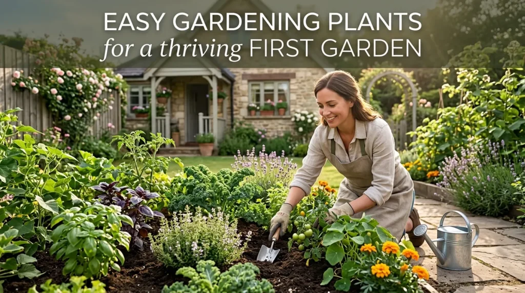 7 Easy Gardening Plants for a Thriving First Garden 7 Easy Gardening Plants