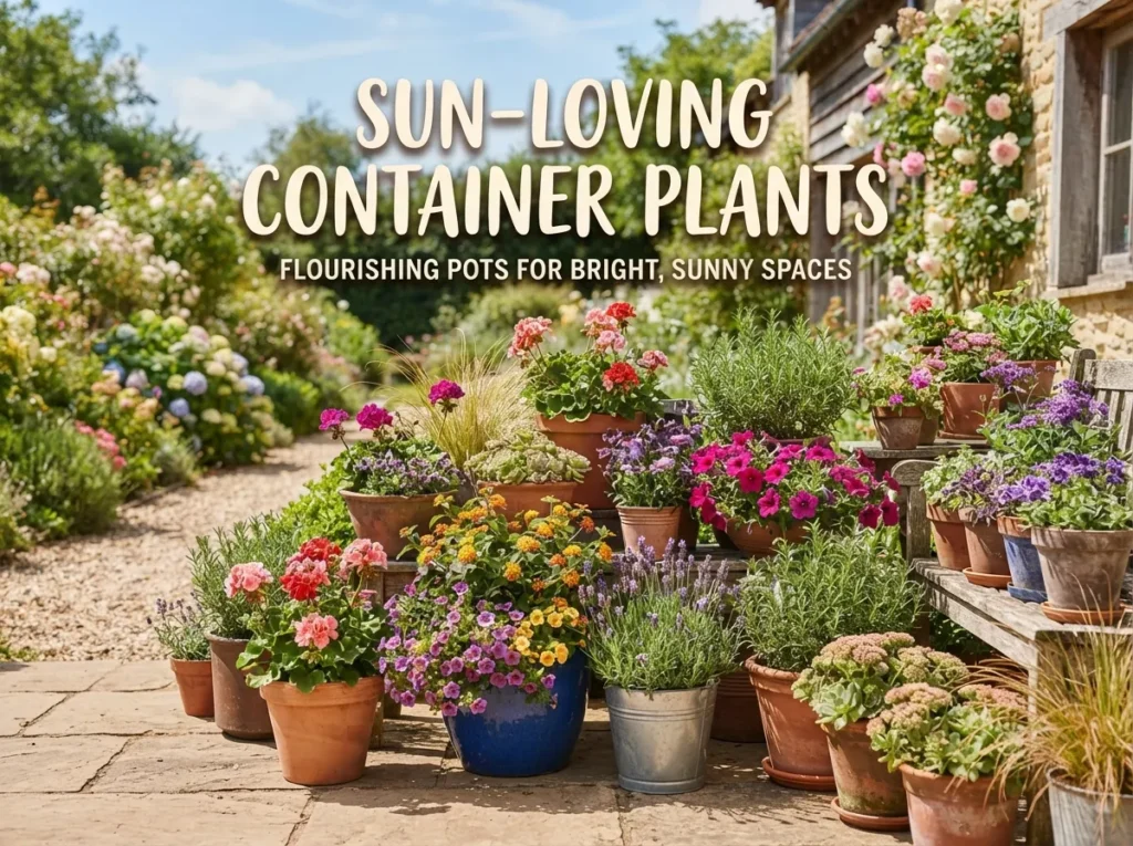 Sun Loving Container Plants That Will Transform Your Patio Sun Loving Container Plants