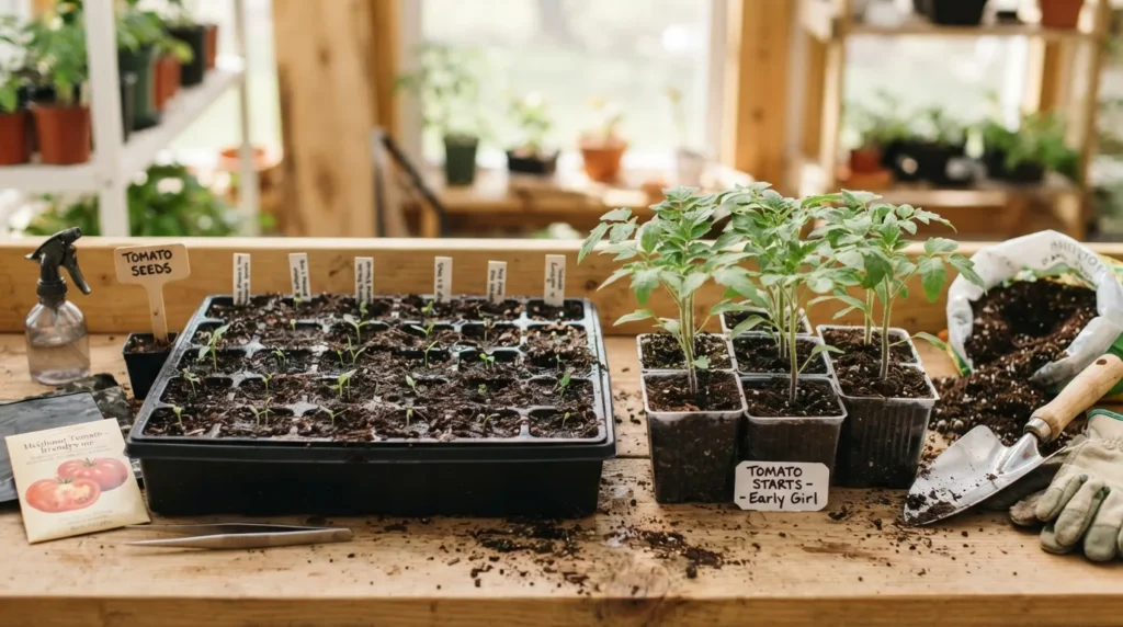 Getting Started: Seeds or Starts?