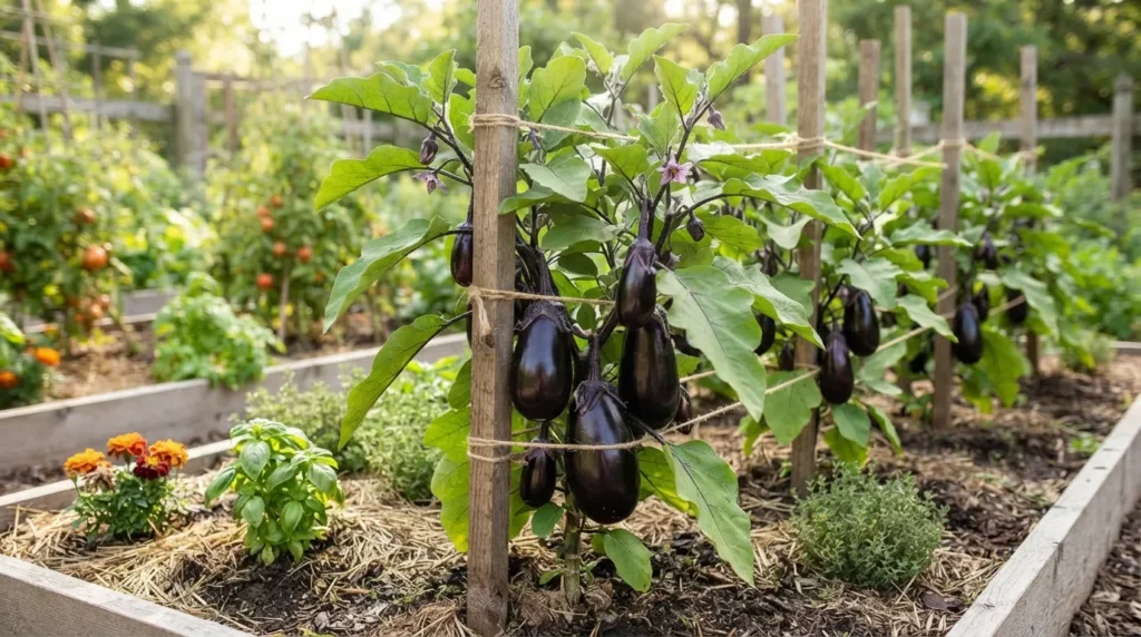 Supporting Your Eggplants