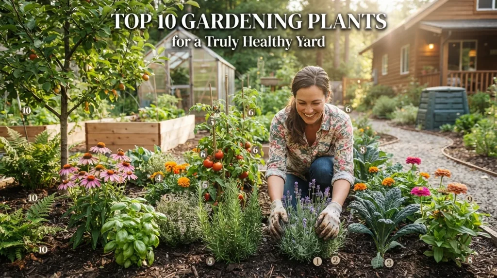 Top 10 Gardening Plants for a Truly Healthy Yard Top 10 Gardening Plants for a Truly Healthy Yard