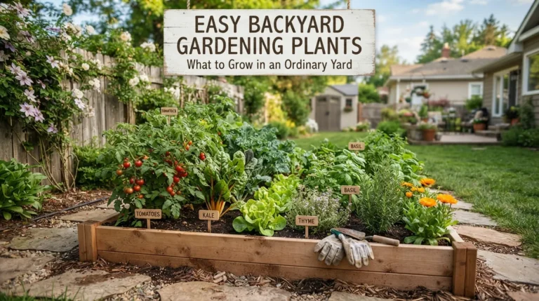 Easy Backyard Gardening Plants What to Grow in an Ordinary Yard