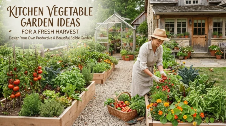 Kitchen Vegetable Garden Ideas for a Fresh Harvest