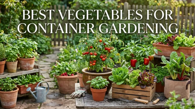 Best Vegetables for Container Gardening