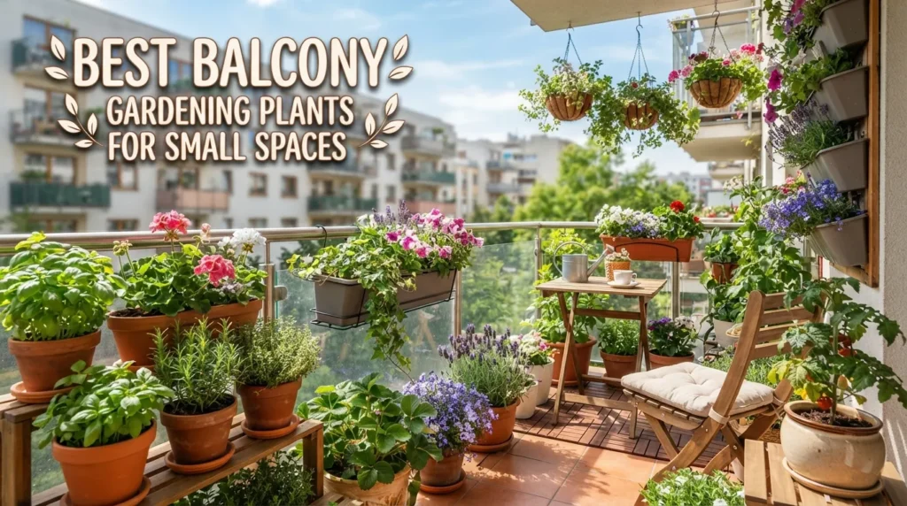 Best Balcony Gardening Plants for Small Spaces Best Balcony Gardening Plants for Small Spaces