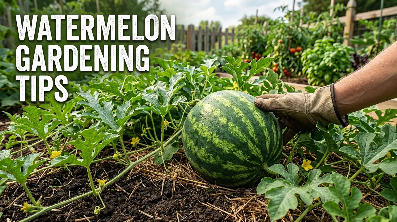 Watermelon Gardening Tips