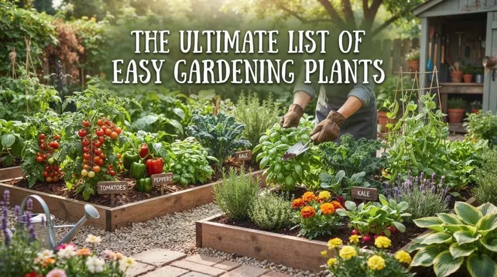 The Ultimate List of Easy Gardening Plants