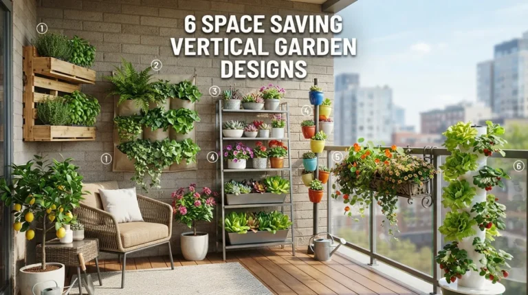 6 Space Saving Vertical Garden Designs