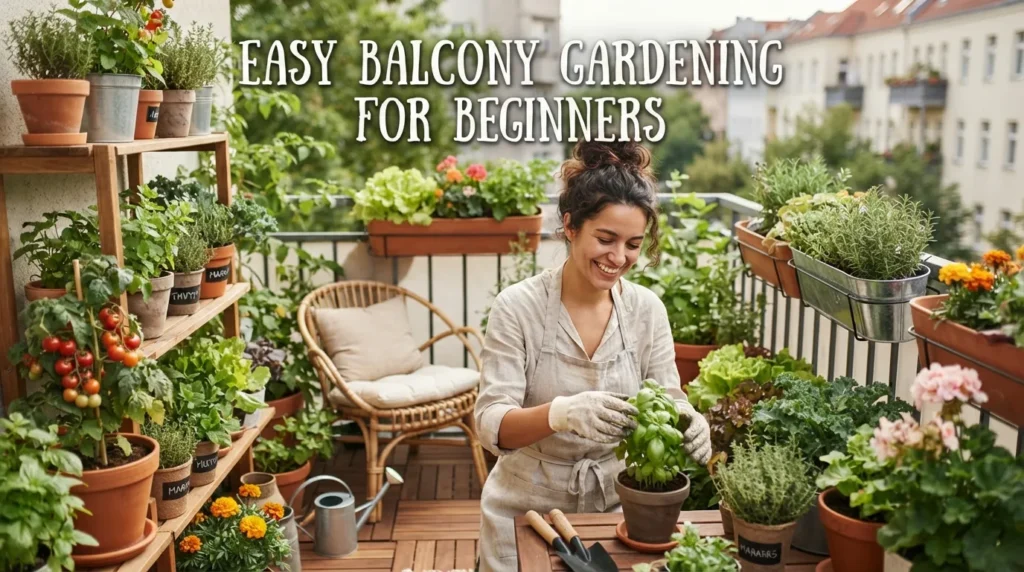 Easy Balcony Gardening for Beginners Easy Balcony Gardening for Beginners