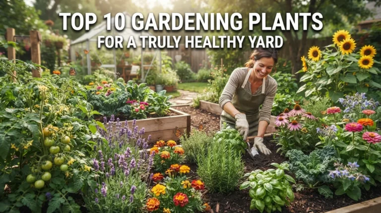 Top 10 Gardening Plants for a Truly Healthy Yard