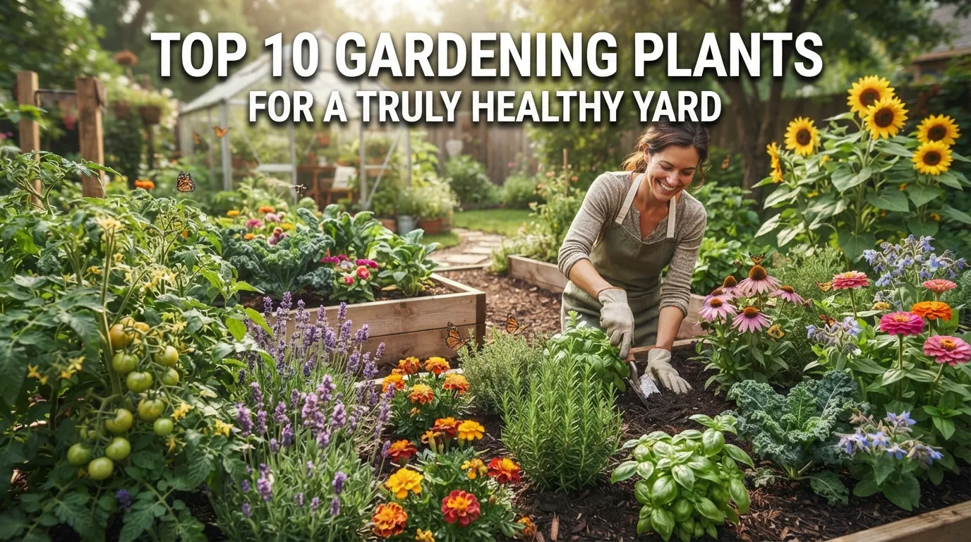 Top 10 Gardening Plants for a Truly Healthy Yard