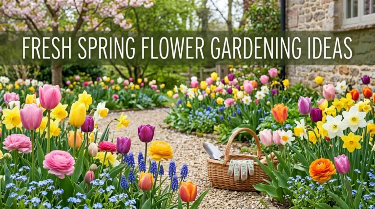 Fresh Spring Flower Gardening Ideas